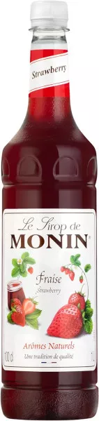 MONIN Strawberry Syrup - 1 Litre