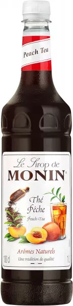 MONIN Peach Iced Tea Syrup - 1 Litre 