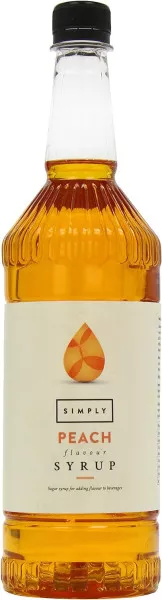 Simply Peach Syrup - 1 Litre