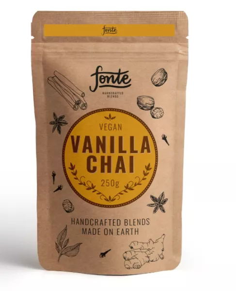 Fonte Hand Crafted Artisan Vegan Vanilla Chai - 250g