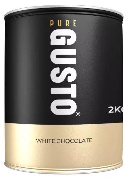 GUSTO White Chocolate Tins 2KG