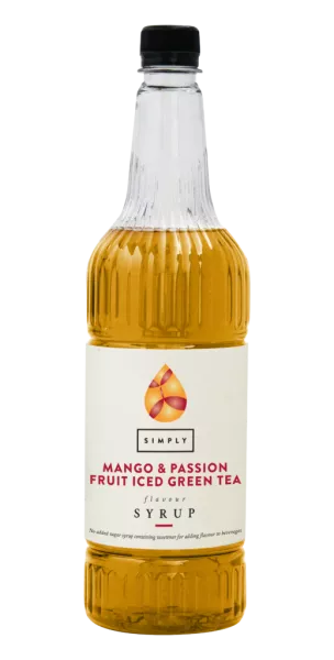 Simply Mango & Passion Fruit Iced Tea Syrup - 1 Litre