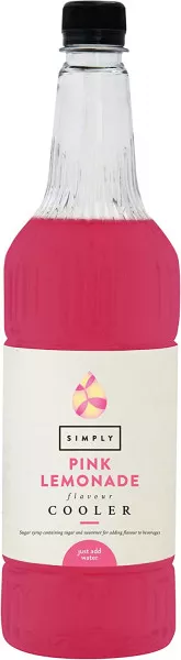 Simply Pink Lemonade Cooler Syrup - 1 Litre