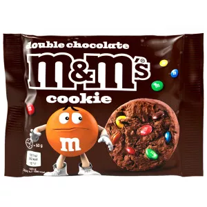 M&M's Giant Double Chocolate Cookies 20 x 50g