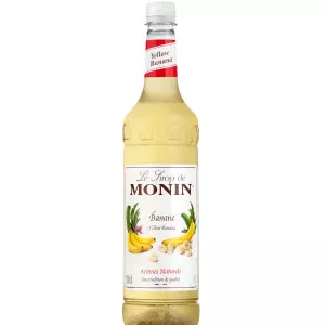 MONIN Yellow Banana Syrup - 1 Litre 