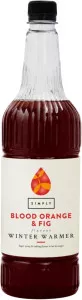 Simply Blood Orange & Fig Winter Warmer Syrup - 1 Litre