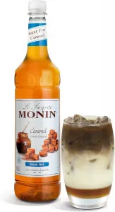 MONIN Sugar Free Caramel Syrup - 1 Litre (small image 2)