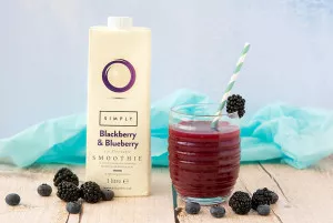 Blackberry & Blueberry Smoothie Mix - 1 Ltr (small image 2)