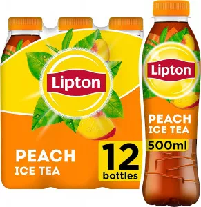 Lipton Iced Teas - Peach -  12 x 500ml