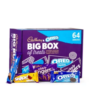 Cadbury & Oreo Big Box of Treats Biscuit Selection Box - 64 Pack (small image 2)