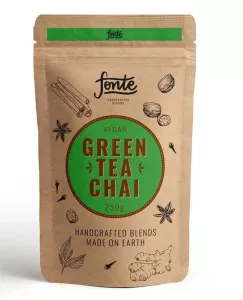 Fonte Hand Crafted Artisan Vegan GREEN TEA Chai - 250g