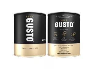 GUSTO White Chocolate Tins 2KG (small image 4)