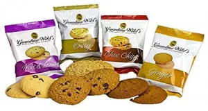 Grandma Wilds Biscuits | Wrapped Mixed Flavours x 100 Packs Of 2 Biscuits (small image 2)