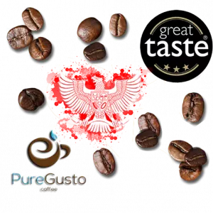 PureGusto Valentia - 3 Star Great Taste Award - Coffee