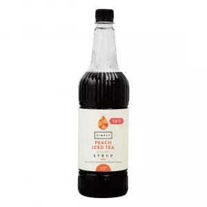 Simply SUGAR FREE Peach Iced Tea Syrup - 1 Litre 