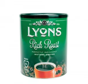 Lyons Rich Roast Instant Coffee Tin 750g