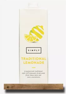 Simply Traditional Ginger Lemonade Carton - 1 Litre (small image 4)