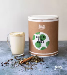 Fonte Hand Crafted Artisan Vegan GREEN TEA Chai - 250g (small image 3)