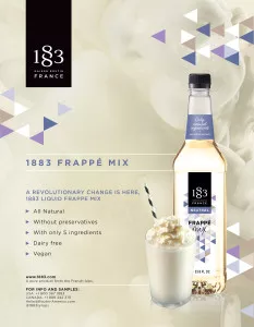 Routin 1883 - Liquid Frappe / Shake Base Mix - 1 Litre (small image 4)