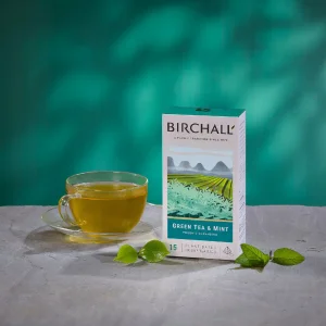 Birchall Green Tea & Mint Prism Tea Bags (small image 2)