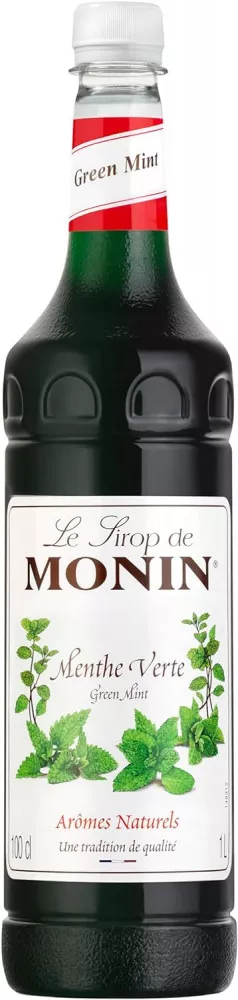 MONIN Green Mint Syrup - 1 Litre