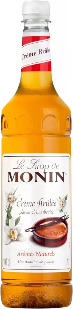 MONIN Creme Brulee Syrup - 1 Litre 