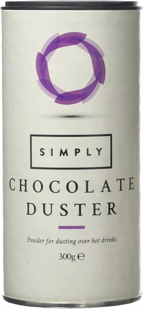 SIMPLY Chocolate Dusting Shaker Sprinkler Tub 300g