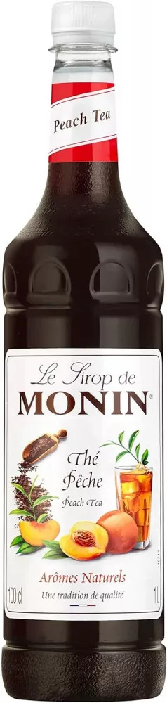 MONIN Peach Iced Tea Syrup - 1 Litre 