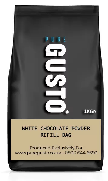 GUSTO WHITE Chocolate Bags 1 KG