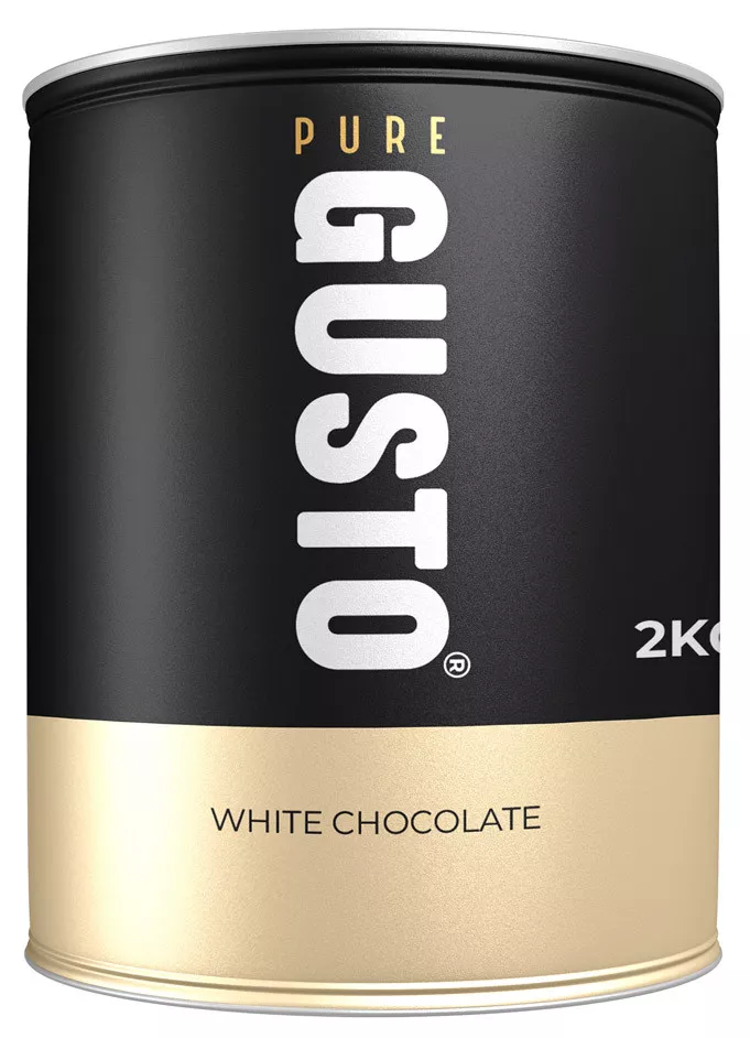 GUSTO White Chocolate Tins 2KG