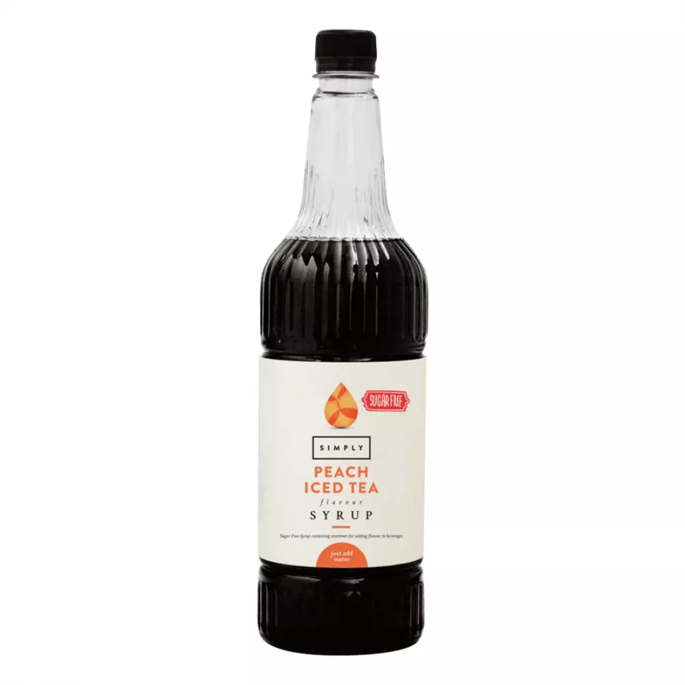 Simply SUGAR FREE Peach Iced Tea Syrup - 1 Litre 