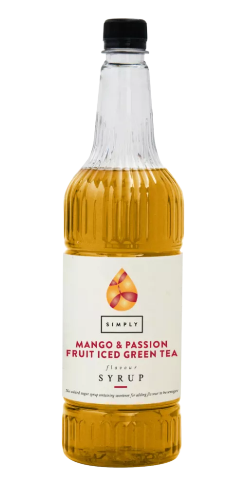 Simply Mango & Passion Fruit Iced Tea Syrup - 1 Litre