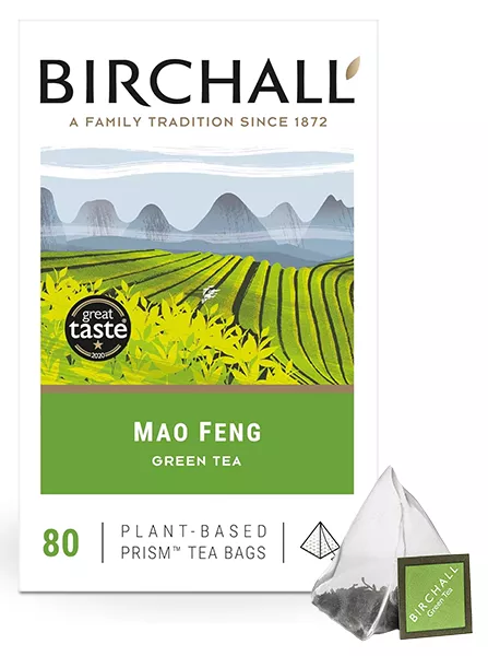 Birchall Green Tea Prism Tea Bags