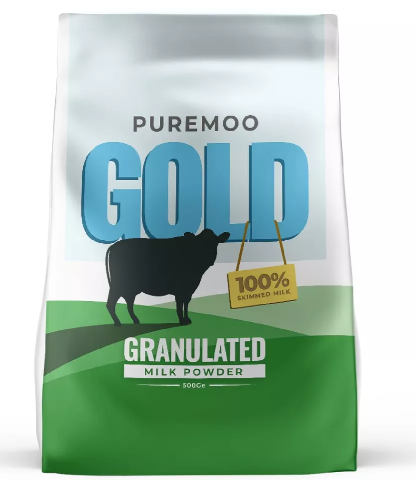 Pure Moo GOLD - 100% - Granulated Milk Powder 10 x 500g