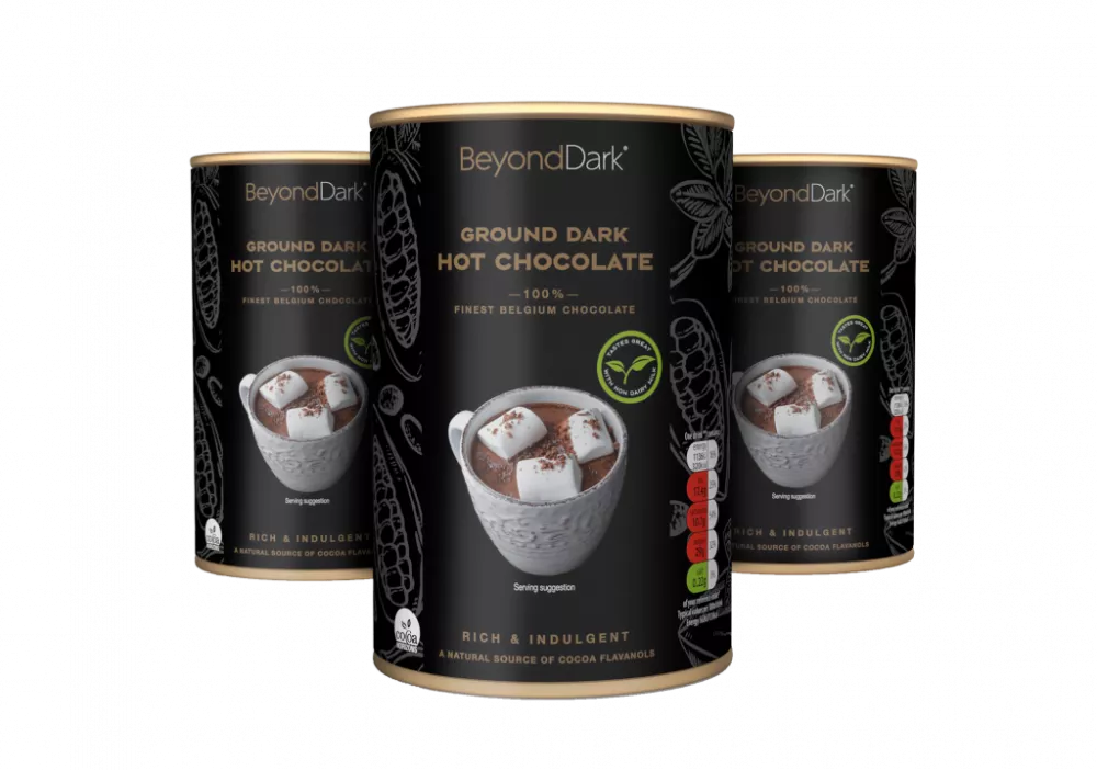 Beyond Dark Finest Belgium Ground FairTrade Chocolate 250g